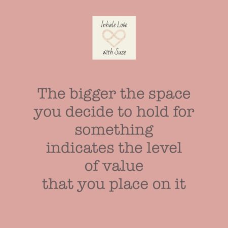 what happens when you hold space